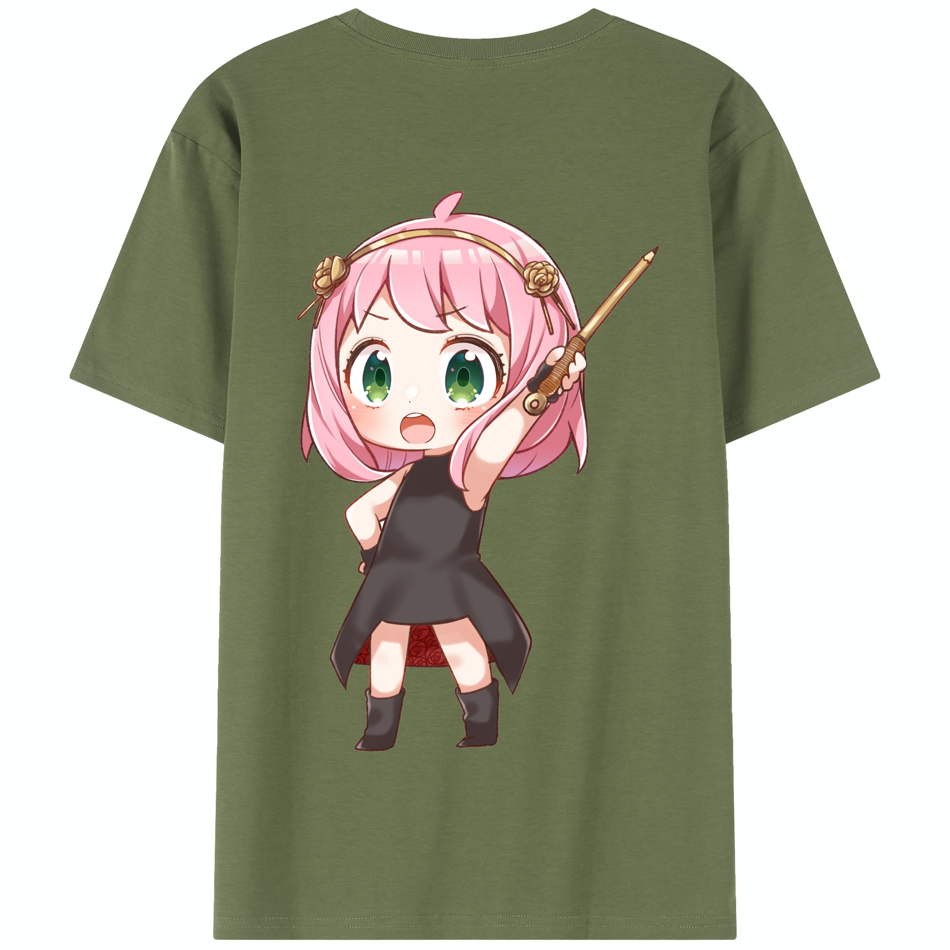 （画像用） SPY×FAMILY间谍家家酒 綿100％半袖Tシャツ（背面プリント）